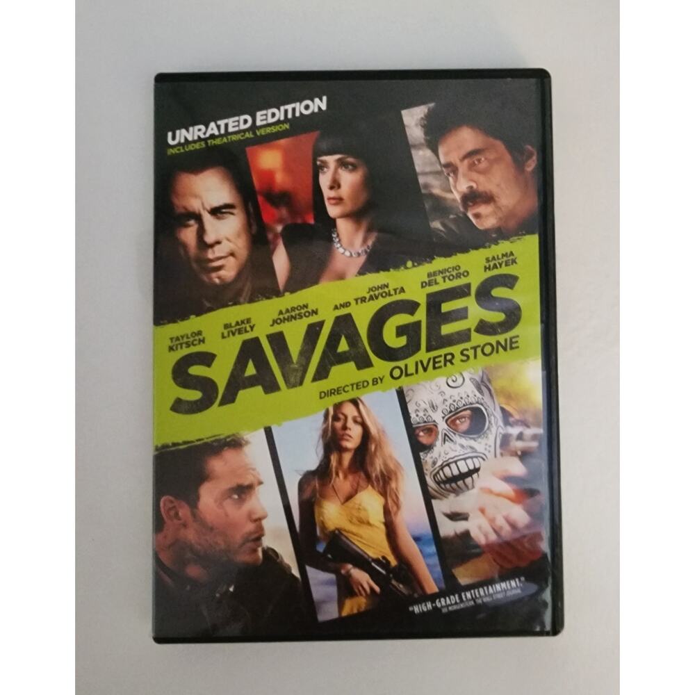 Savages Unrated Edition (DVD, 2012) Directed by Oliver Stone
